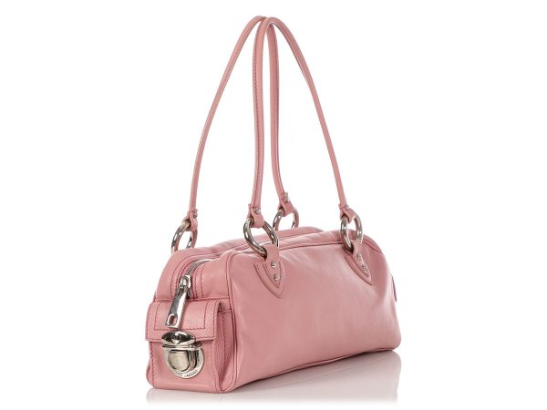 Marc Jacobs Rose Quartz Calfskin Wonder Bag For Discount