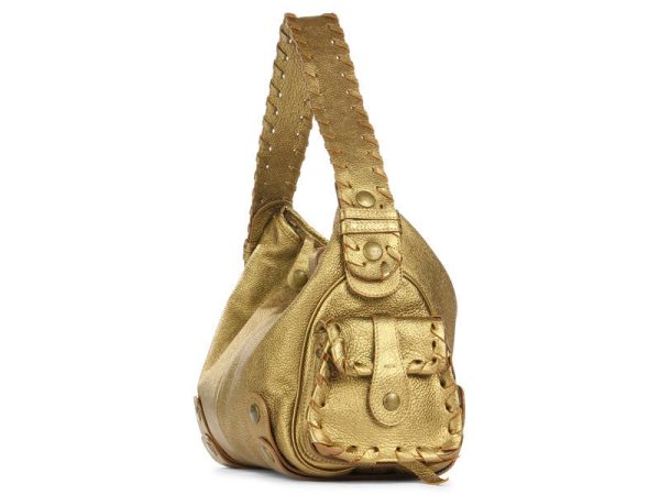 Chloé  Gold Silverado Hobo Online