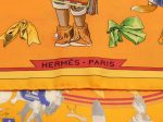 Hermès Kachinas Silk Scarf 90cm Discount