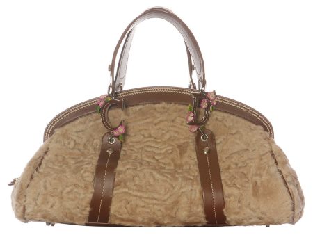 Christian Dior Persian Lamb Satchel Cheap