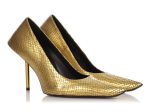 Balenciaga Python Effect Essex Pointy Toe Pumps Online Hot Sale