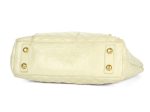 Marc Jacobs Cream Quilted Patent Tote Supply