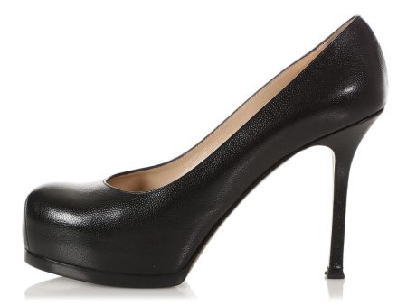 Black Tribtoo 80 Platform Pumps Online