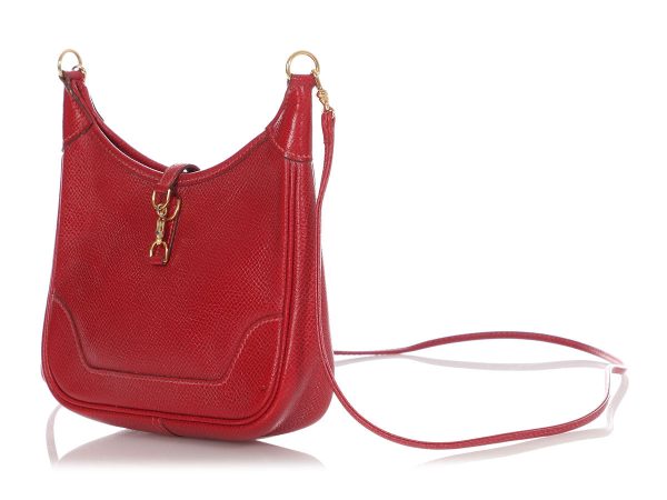 Hermès Vintage Red Micro Mini Trim 15 Fashion