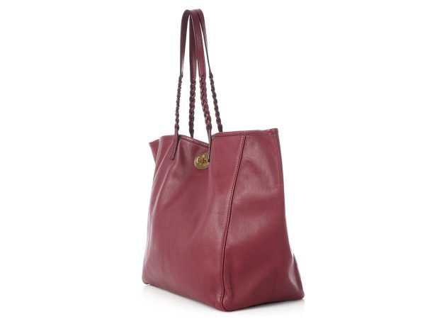 Mulberry Burgundy Dorset Tote Supply