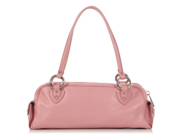 Marc Jacobs Rose Quartz Calfskin Wonder Bag For Discount