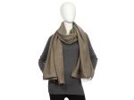 Dior Olive Cashmere Silk Shawl Discount