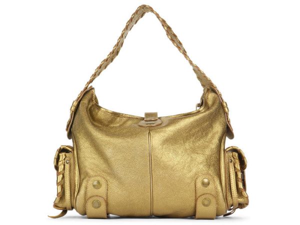 Chloé  Gold Silverado Hobo Online