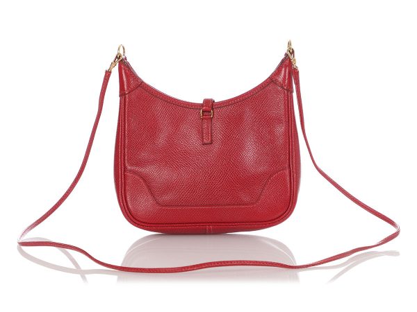 Hermès Vintage Red Micro Mini Trim 15 Fashion