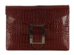 Judith Leiber Red Alligator Bag Online