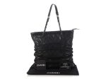 Chanel Black Quilted Lambskin Sharpei Shopping Tote Online Hot Sale