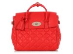 Mulberry Red Cara Delevingne Quilted Convertible Bag Online Sale