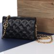 Louis Vuitton Black Monogram Embossed Pochette Coussin Supply