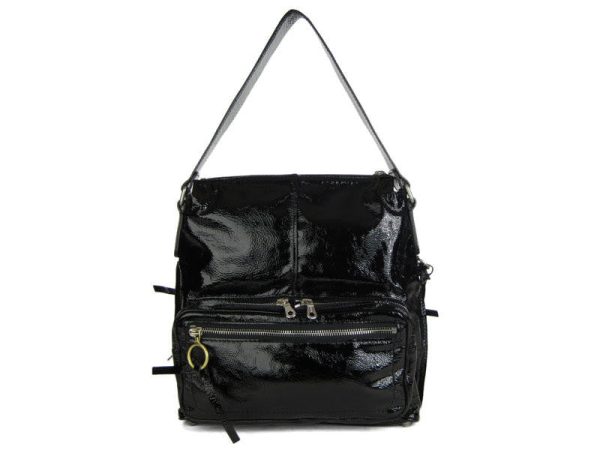 Chloé  Black Patent Betty Hobo on Sale