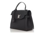 Louis Vuitton Black LockMe Ever MM Hot on Sale