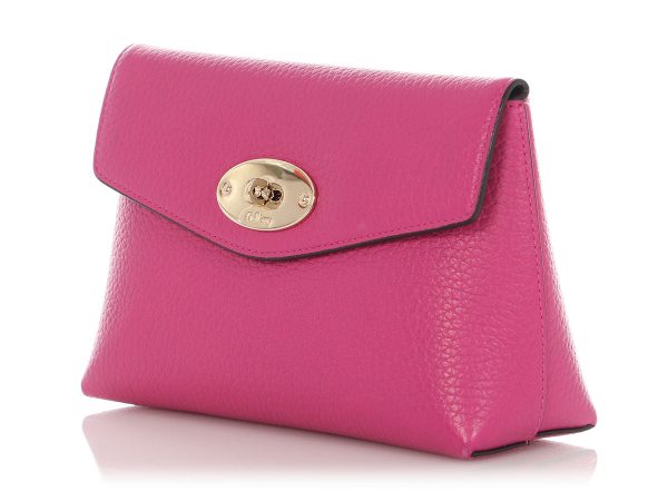 Mulberry Fuchsia Darley Pouch For Sale