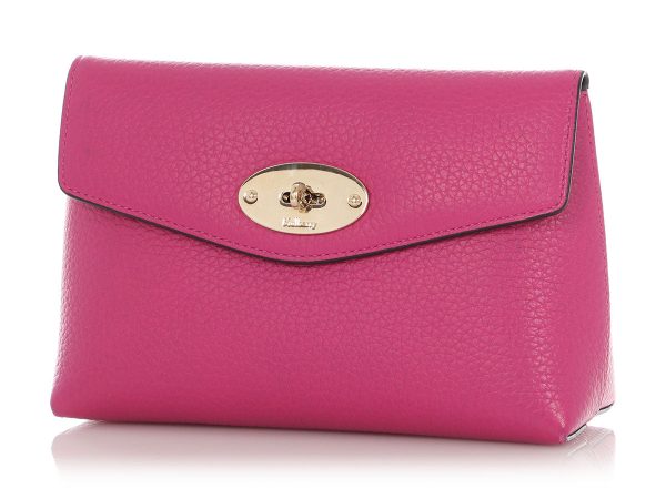 Mulberry Fuchsia Darley Pouch For Sale