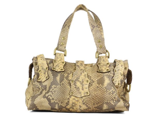 Mulberry Natural Python Roxanne Supply