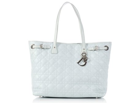 Dior Light Blue Medium Panarea Tote For Sale