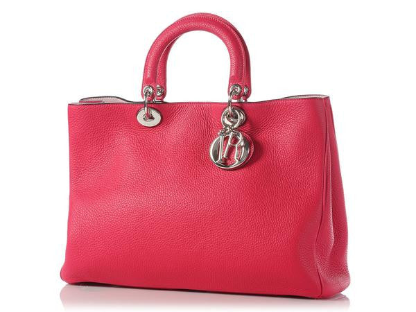 Dior Large Diorissimo Hot Pink Bag For Cheap