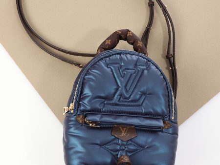 Louis Vuitton Mini Navy Pillow Palm Springs Backpack Hot on Sale