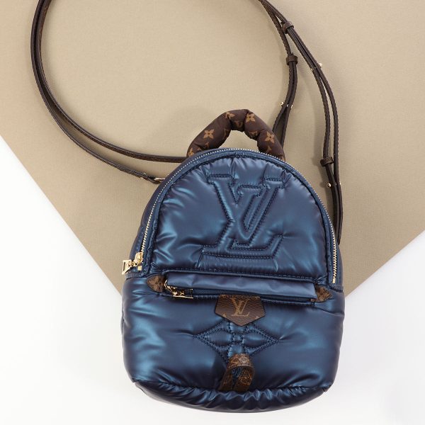 Louis Vuitton Mini Navy Pillow Palm Springs Backpack Hot on Sale