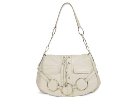 YSL Large Ivory Saharienne For Cheap