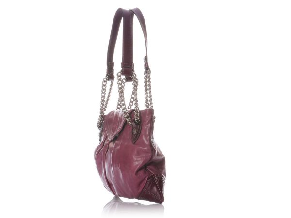 Marc Jacobs Purple Pleated Bag Supply