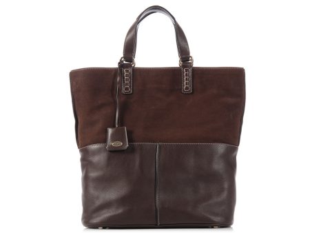 Tod s Brown Emma Tote Online Sale