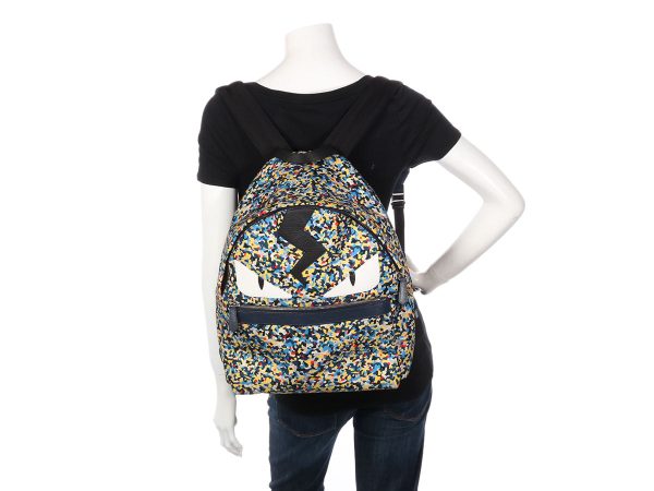 Fendi Confetti Monster Backpack on Sale