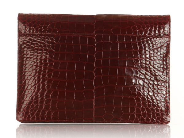 Judith Leiber Red Alligator Bag Online