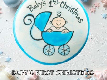 Baby s First Christmas Blue Buggy Online Sale