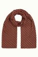 Scarf Brash in Cabernet Red Fashion