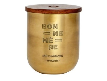 Bougie Gold Mediterranean Candle 1000g Fashion