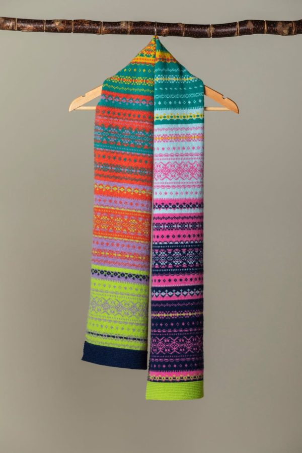 Alloa Fairisle Scarf Hot on Sale