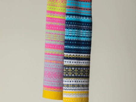 Alloa Fairisle Scarf Hot on Sale