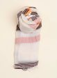 Coastal Breeze Striped Scarf Fashion